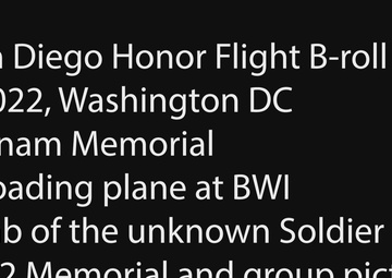 2022 San Diego Honor Flight