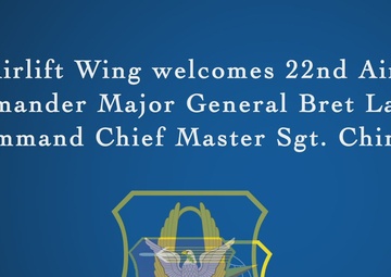 22nd Air Force Command Visit