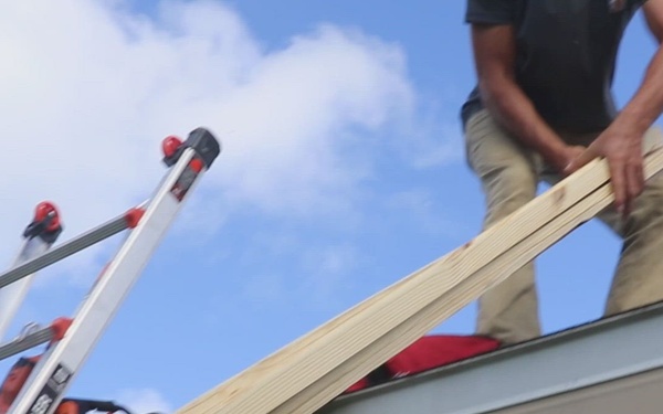 Operation Blue Roof installs last temporary roofing