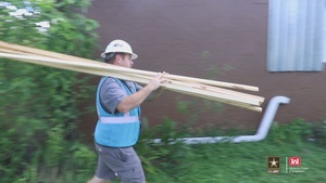 USACE wraps up Operation Blue Roof installation in Florida