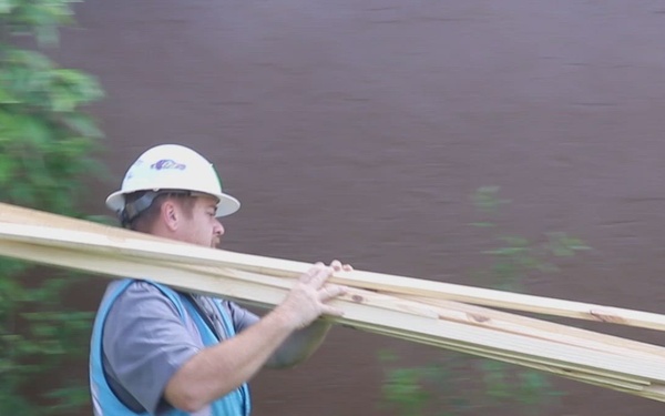 USACE wraps up Operation Blue Roof installation in Florida