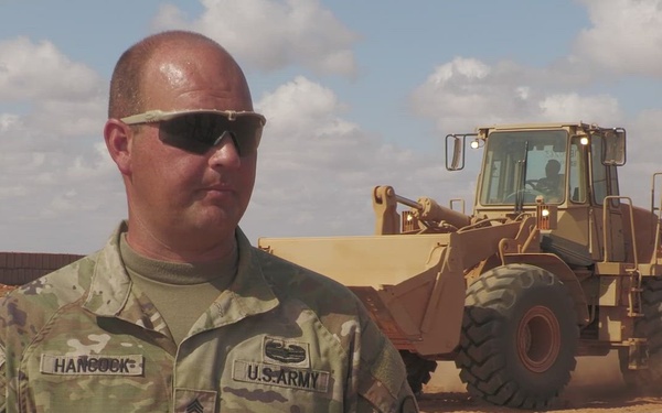 Interviews with NY National Guard &amp; Army Reserves in Djibouti