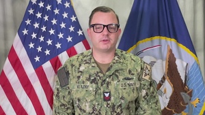 Petty Officer Vlazny Sports Shout Out