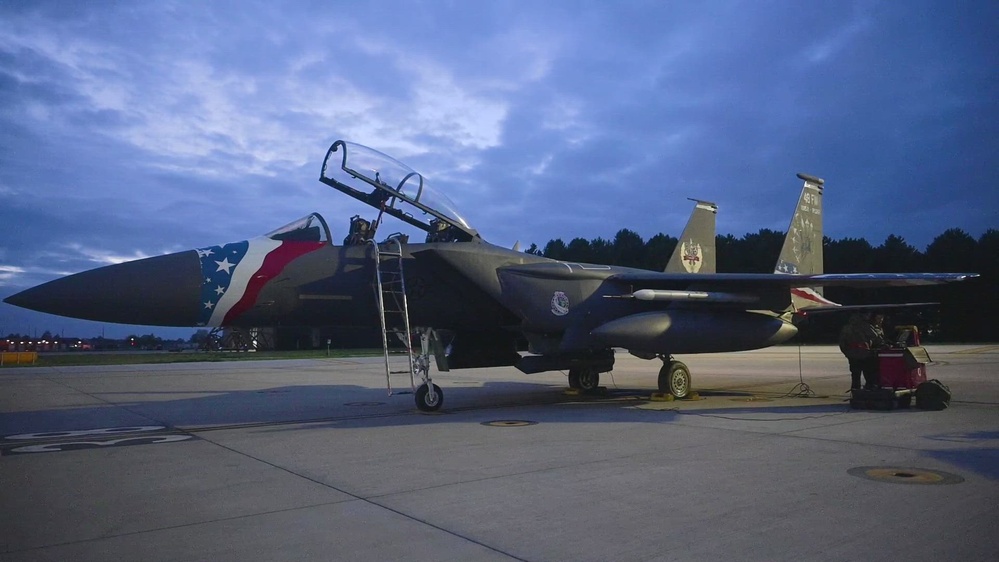 DVIDS - Video - 494th Fighter Squadron Night Operations B-Roll