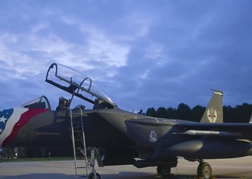 494th Fighter Squadron night operations B-Roll
