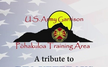 Pohakuloa Training Area Veterans Tribute