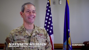 COMPACAF visits Osan Air Base