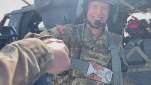 General Daniel Hokanson, Chief of the National Guard Bureau, visits the 106th Rescue Wing