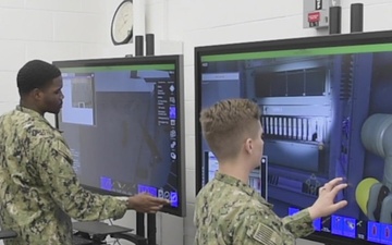 Cryptologic Technician Technical Students Learn Maintenance on MRTS 3D®