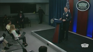 Pentagon Press Secretary Holds Briefing