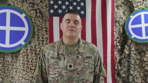 Lt. Col. Michael Sullivan St. Louis Blues Shout-Out