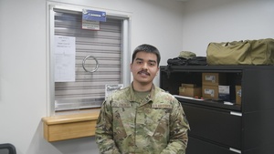 Go Packers! Airman David Cruz-Gonzalez