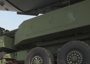 Romanian HIMARS team increased capability with Royal Air Force A400M loading during exercise ATREUS