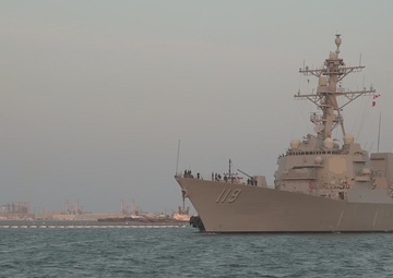 Delbert D. Black Arrives in Bahrain