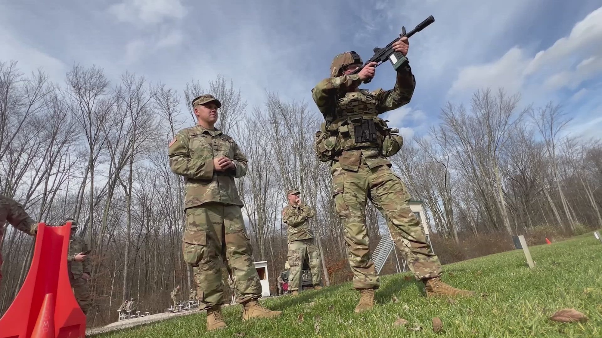 Soldiers of the 73rd Troop Command competed in a Best Warrior Competition at Camp James A. Garfield Joint Military Training Center in Ravenna, Ohio, Nov. 4-5, 2022. The competition promoted esprit de corps and included Ohio Army National Guard Soldiers who demonstrated the highest commitment to the Army Values and embodied the Warrior Ethos. <br /><br />Interview 1: Pfc. Trevor Conn, 155th Chemical Battalion <br /><br />Interview 2: Staff Sgt. Michael Winans, 437th Military Police Battalion<br /><br />RUNTIME: 00:01:54:00<br /><br />CONTRIBUTORS: Sgt. Max Elliott, Spc. Benhur Ayettey, Sgt. Tommie Berry, Sgt.