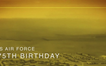 US Air Force 75th Birthday