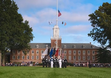 Coast Guard Veterans attend Coast Guard Academy Homecoming