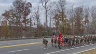 M&RA conducts motivation run for 247th USMC birthday
