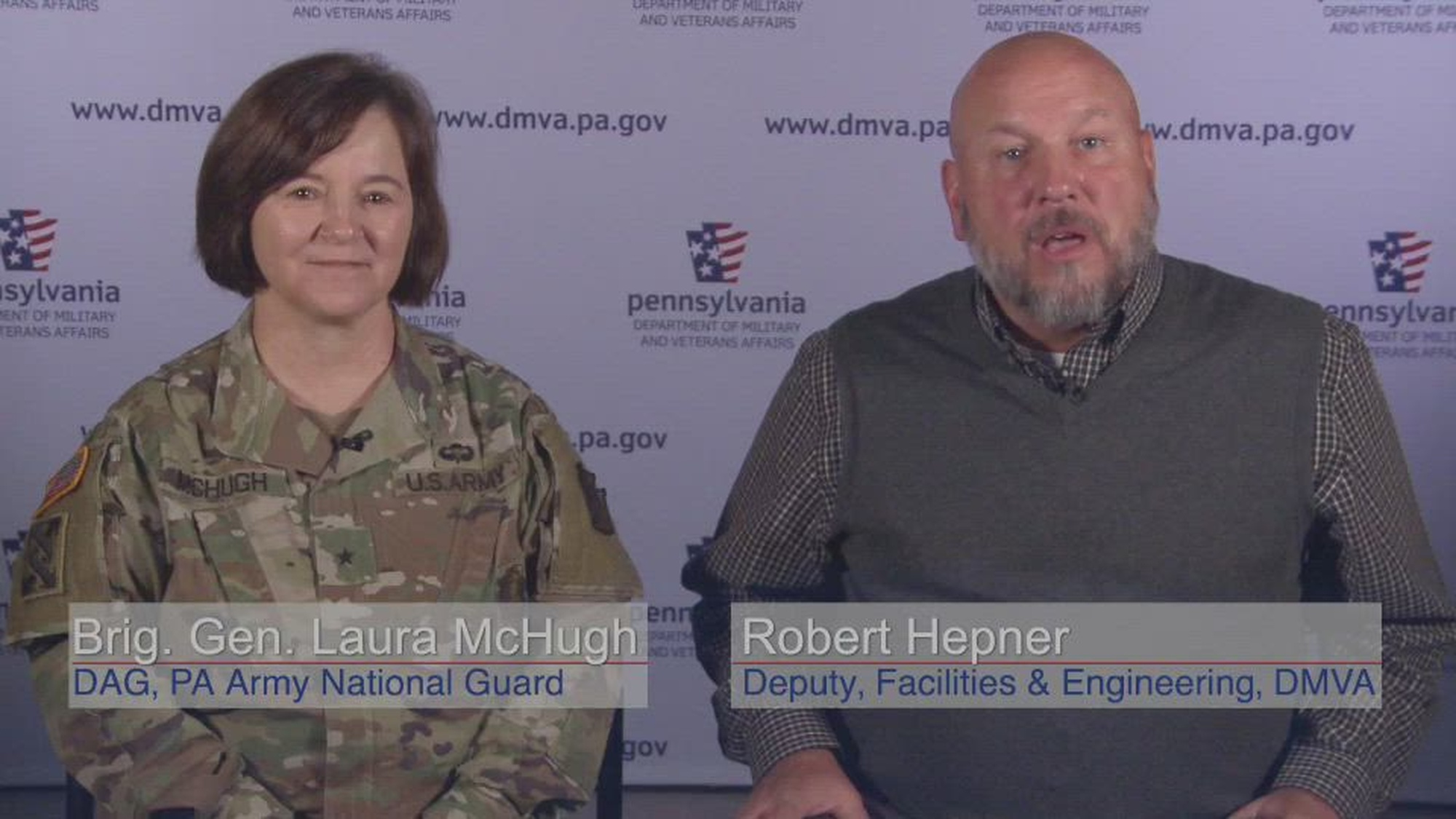 The Pennsylvania Department of Military and Veterans Affairs 2022 Winter safety video. (Video by Tom Cherry)