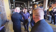 USS Arlington gives back at Queens Firehouse