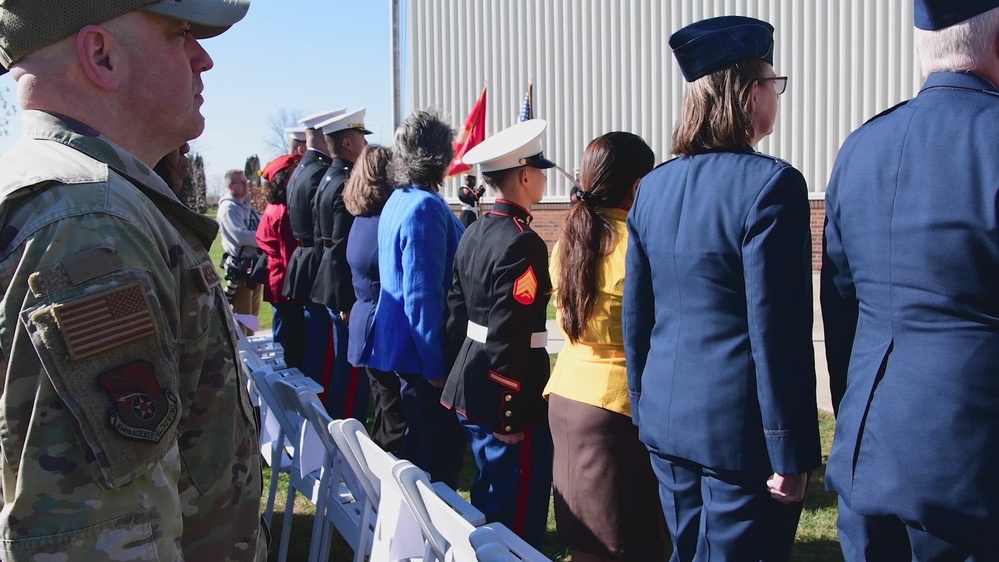 DVIDS Video Grissom Air Force Reserve Base dedicates building to