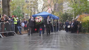 2022 NYC Veterans Day wreath laying ceremony