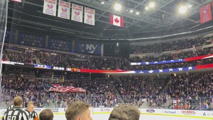 106th Rescue Wing Pararescuemen Perform Ceremonial Puck Drop for New York Islanders Veteran’s Day Game