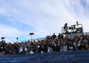 USS Abraham Lincoln hosts the 2022 ESPN Armed Forces Classic - Carrier Edition