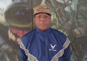 Air Force Basic Trainee Stephan Parker