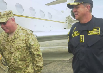 U.S. Army Gen. Laura Richardson arrives in Cartagena