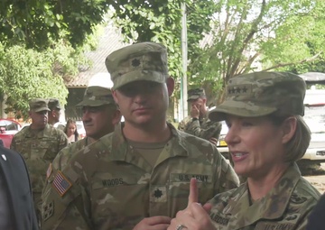 Gen. Laura J. Richardson tours traing site in Cartagena, Colombia