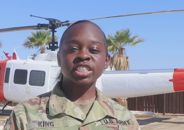Staff Sgt. Kenya King Wishes Her Family a Happy Thanksgiving