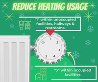 Reduce heating usage