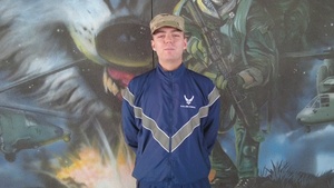 Air Force Basic Trainee Michael Lease