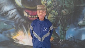 Air Force Basic Trainee Aaliyah Merriweather
