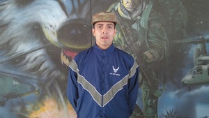 Air Force Basic Trainee Alan Cook