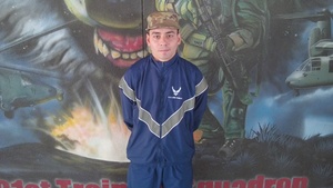 Air Force Basic Trainee David Felipe
