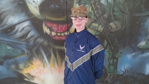 Air Force Basic Trainee Emma Porter