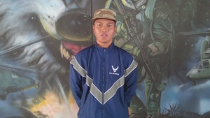 Air Force Basic Trainee Silverio Bautista