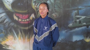 Air Force Basic Trainee Madison Lewis