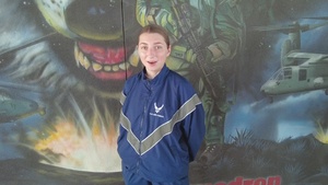 Air Force Basic Trainee Hope Pawlik