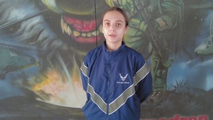 Air Force Basic Trainee Adreana Beckham