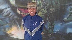 Air Force Basic Trainee Debborah Knox