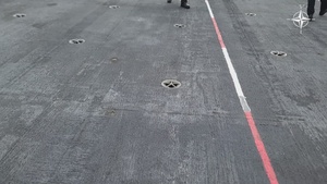 USS Gerald R. Ford FOD walkdown