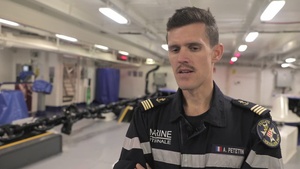 Foreign liaison officer interviews