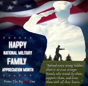 National Military Family Appreciation Month