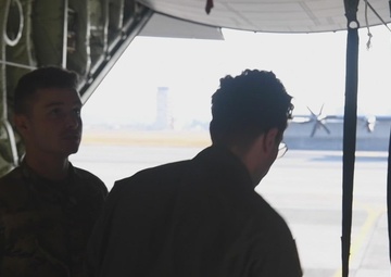 36th Airlift Squadron &amp; JGSDF paratroops prepare for static line jumps