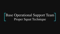 BOST_Proper Squat Technique