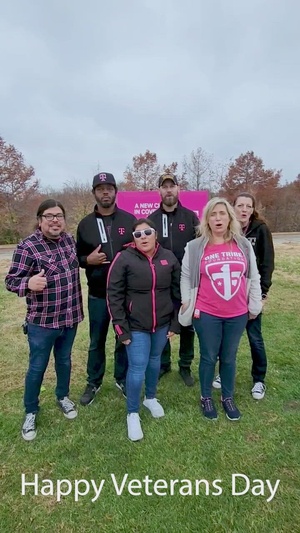 Happy Veterans Day from T-Mobile