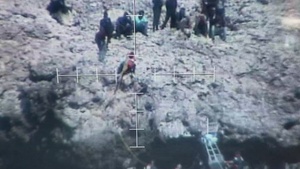 Coast Guard rescues 12 Haitians left abandoned by smugglers on Monito Island, Puerto Rico